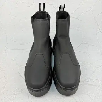 PUMA 사이드 고어 부츠 블랙 통굽 24cm