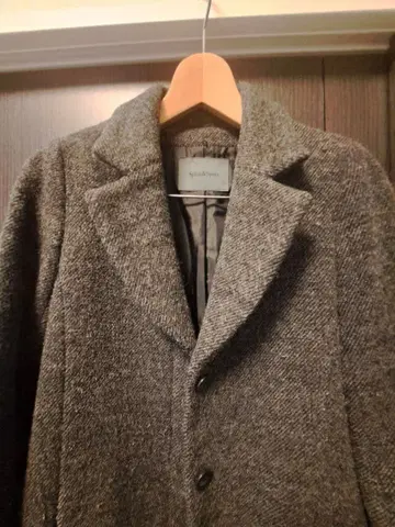 Spick & Span 그레이 롱 코트