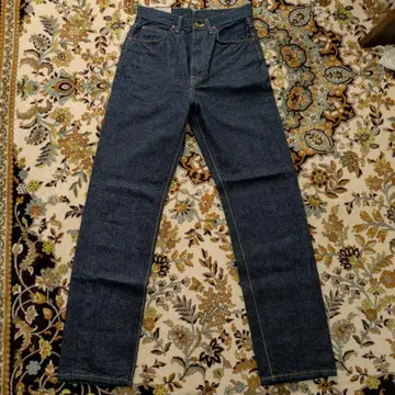 Lee 다크 블루 스트레이트 데님