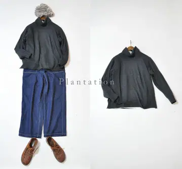 Plantation 플랜테이션 터틀넥 니트 스웨터