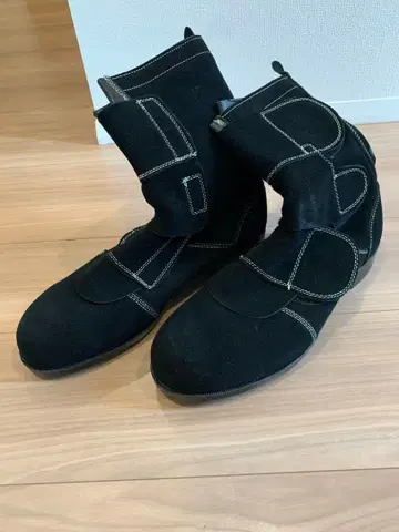 노사카스 용접 프로 (매직) 작업화 안전화 내열 블랙 WD-700