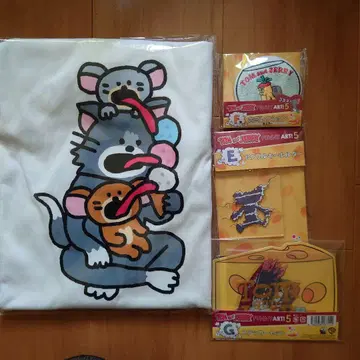 톰과 제리 T셔츠 액세서리 세트