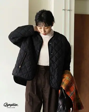 [ 시착만 한 상품 ] 짐플렉스 퀼트 다운 자켓 올리브 14