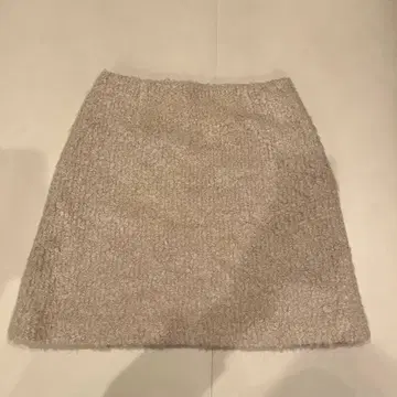 BE RADIANCE 베이지 미니 스커트 S