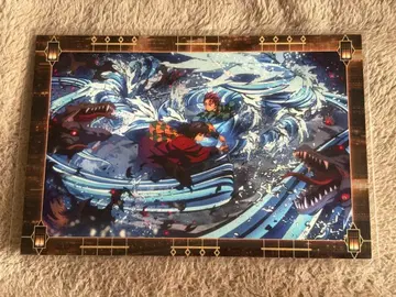 토미오카 기유 귀멸의 칼날 극장판 반권 캠페인 한국 한정판 탄지로 엽서