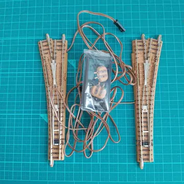 TOMIX N 게이지 전동 포인트 레일 2개