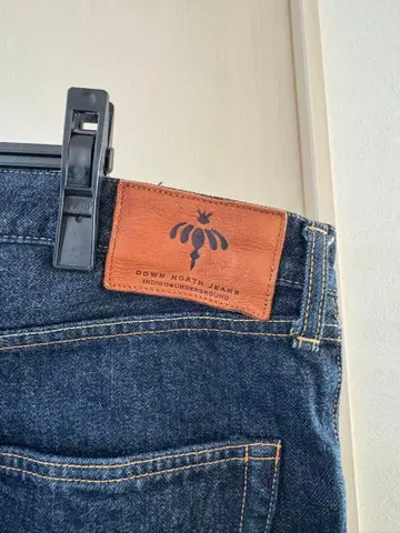 DOWN NORTH JEANS 스트레이트 데님 다크 네이비