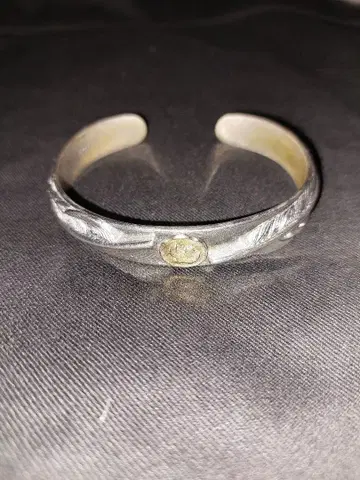 깃털 뱅글 실버925 액세서리