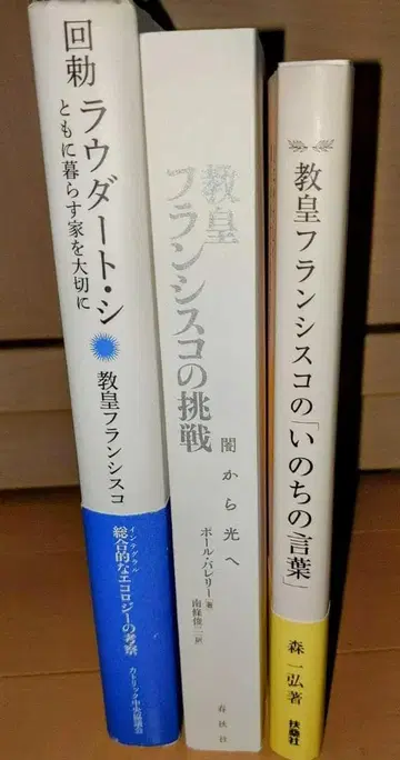 교황 프란치스코 3종 세트 (낱개 판매 가능)