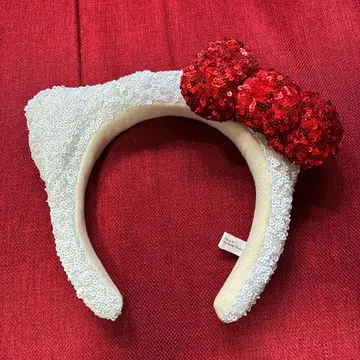 헬로키티 스팽글 머리띠