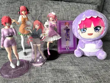 5등분의 신부 피규어 아크릴 스탠드 봉제 인형 묶음 판매 니노