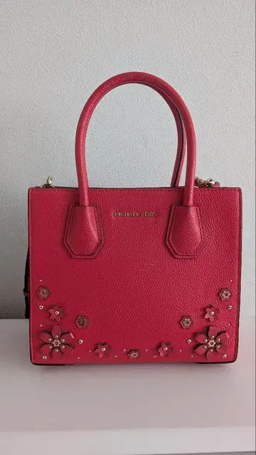 MICHAEL KORS 핑크 토트백