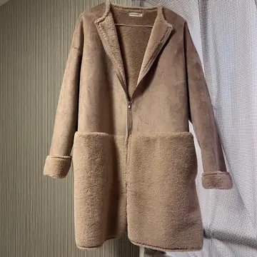 natural couture 코트 베이지 핑크