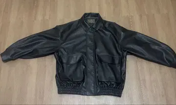 블랙 가죽 자켓