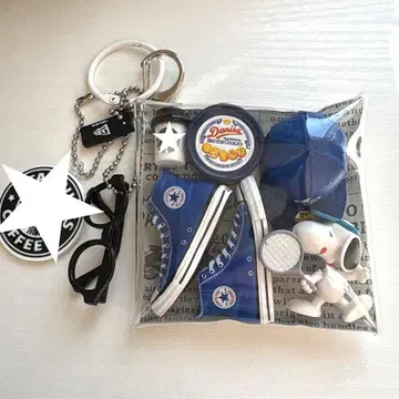 가챠 파우치 CONVERSE 블루 뉴에라