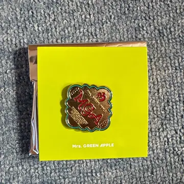 Mrs. GREEN APPLE 핀 배지
