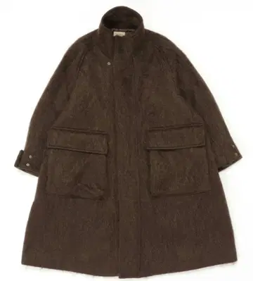 maturely BEAMS BOY 샤기 코트