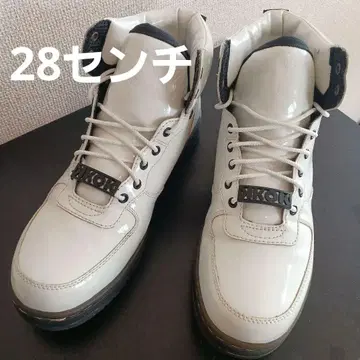 IKOK 화이트 스니커즈 부츠 28cm