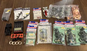 미니 사륜구동 묶음 판매 페라클 커터, 충전기 등, 일부 레어 아이템