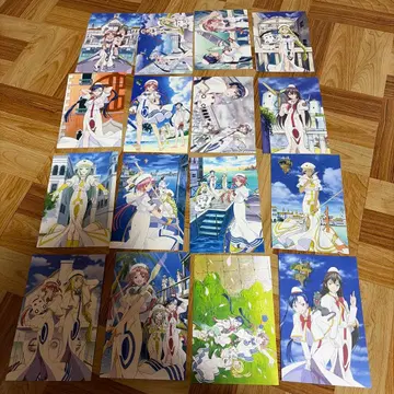 [ ARIA ] 엽서 30장 미니 클리어 파일 4장 바인더 세트