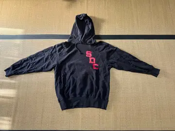 BAYFLOW SDC 로고 후드티 사이즈 4 블랙