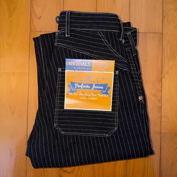 Schott 히코리 데님 블랙