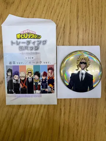 [미도리야 이즈쿠&올마이트] 나의 히어로 아카데미아 캔뱃지 2종