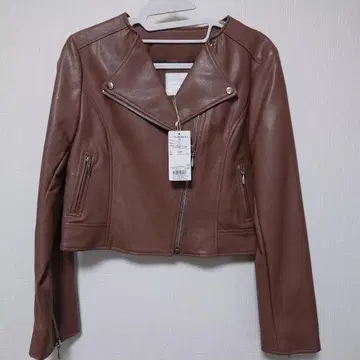 [ 택 포함 미사용 ] 앙데팡당 라이더 자켓