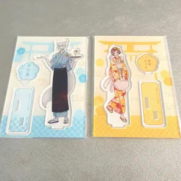 오늘부터 신령님 카페 나나미 토모에 아크릴 스탠드 세트