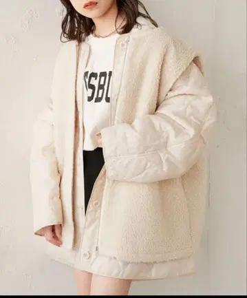 [Web 한정판] Chico 보아 베스트+퀼팅 라이너 블루종