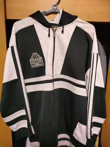 Kappa 스포츠 저지 그레이/블랙