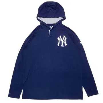 얇은 소재 언더아머 뉴욕 양키스 셔츠 후드티