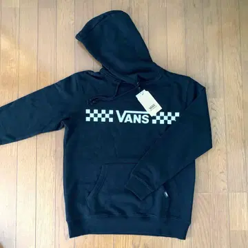 택 포함 새상품 VANS 반스 블랙 후드티 M 사이즈