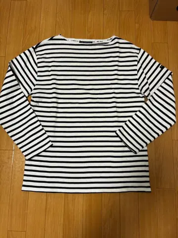 SAINT JAMES 보더 긴팔 티셔츠