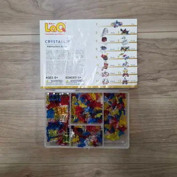 LaQ CRYSTAL 00 블록 세트 400피스 이상