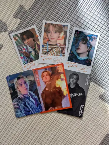 란페 요시노 호쿠토 포토 카드 세트