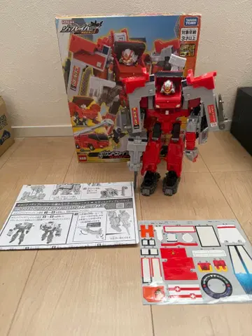 잡 레이버 기간트 파이어 브레이버 소방서 아머 DX 세트