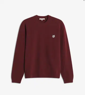 폭스 헤드 램스울 니트