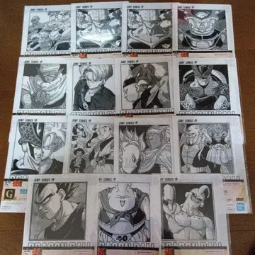 드래곤볼 제일복권 코믹 클리어 파일 세트