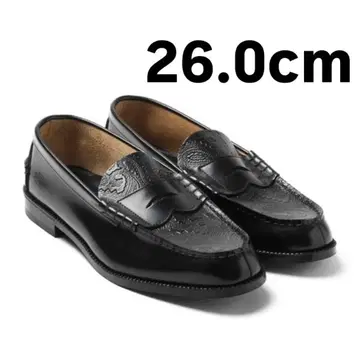 The Kenford Fineshoes 페이즐리 로퍼 26.0cm