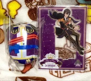 킹프리 아크릴 스탠드 봉제 인형 모찌코로 마루쿠지 코우지 세트