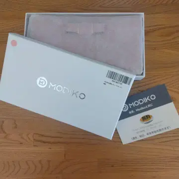 MODIKO 장지갑 화이트 미사용