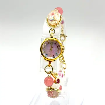 [새상품 레어] 오쟈마녀 도레미 팔찌 워치 여성용 손목시계 작동 중