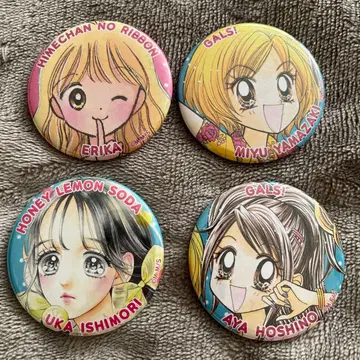 리본 페스타 2025 리본 반짝임 캔뱃지 허니 레몬 소다 이시모리 하네카