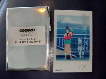 시마린 트레이딩 폴라로이드풍 아크릴 카드 스루가만 페리