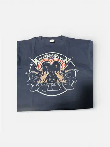 Rindstar 아트 프린트 T셔츠 XXXL 블랙