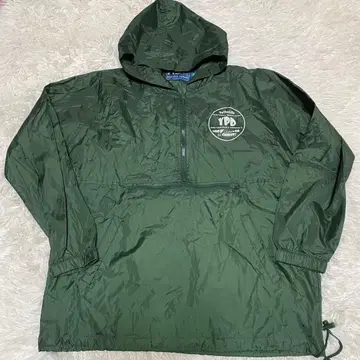 HS 아노락 후드티 나일론 그린