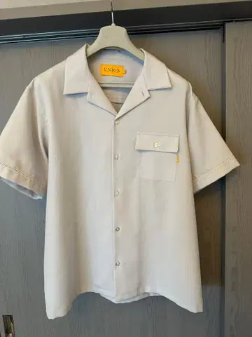 Union 반팔 셔츠 라이트 그레이