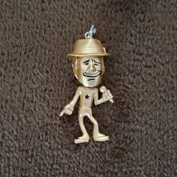 뮤지션 피규어 키링 골드