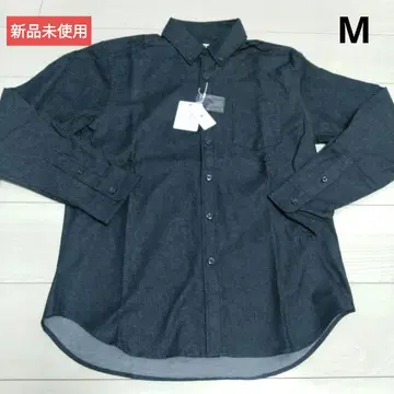 [새상품] THE SHOP TK 데님풍 에버 데님 셔츠 버튼 다운 M